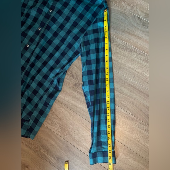 Jack and Jones Turquoise Plaid Button Down - Picture 11 of 11